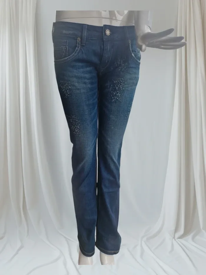 Superbe Jeans G&D, Bleu, T.38/M - photo numéro 4