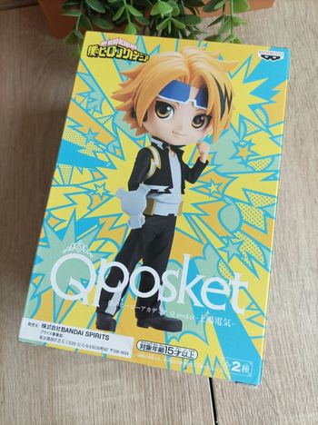Figurine Denki Kaminari My Hero Academia Mha banpresto qposket Bandai 