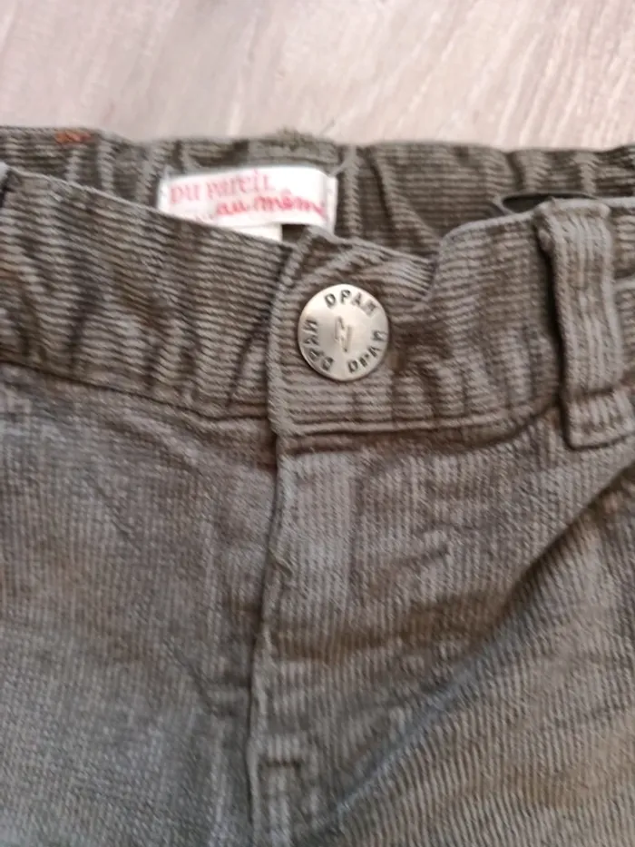 Pantalon velours slim 3 ans - photo numéro 3