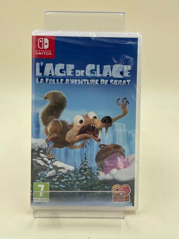 Jeu vidéo L’âge de glace la folle aventure de Scrat sur console Nintendo Switch neuf