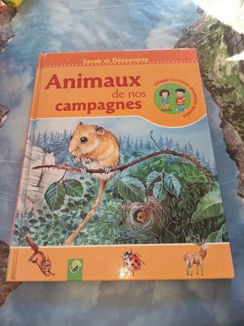Livre enfant animaux de nos campagnes