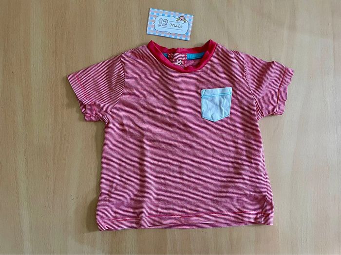 Bermuda et tee-shirt Vert Baudet 12 mois - photo numéro 2