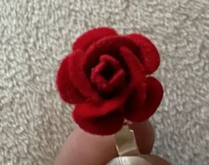 10 anneaux de cheveux roses pour tresses - photo numéro 3