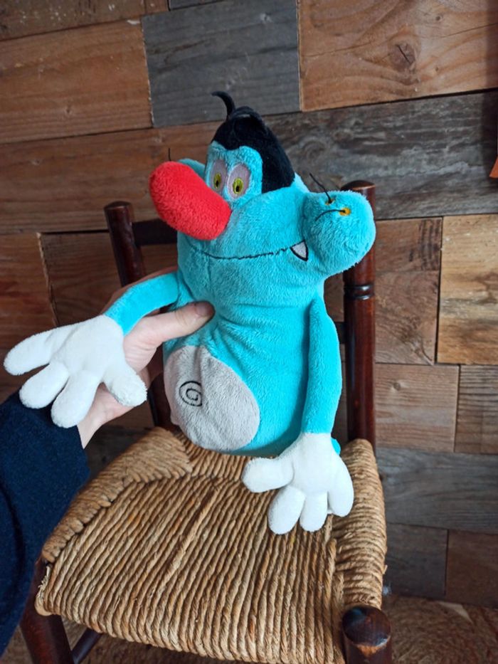 peluche oggy et les cafards tbe - photo numéro 5