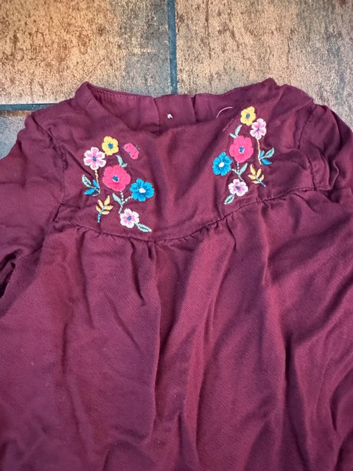 Robe brodé à fleur C&A - photo numéro 3