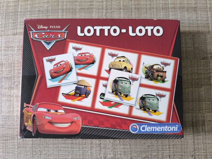 Jeu loto Cars
