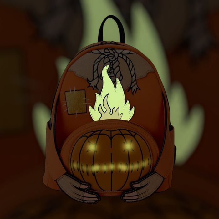 Trick R Treat by Loungefly sac à dos Mini Flaming Head - photo numéro 2