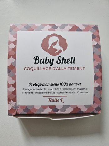 Baby Shell Coquillage d'allaitement (L)
