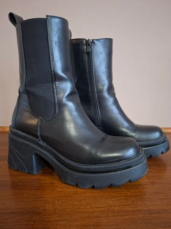 Bottines a plate-forme 