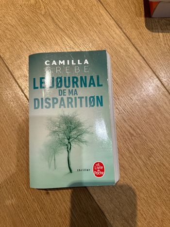 Livre le journal de ma disparition
