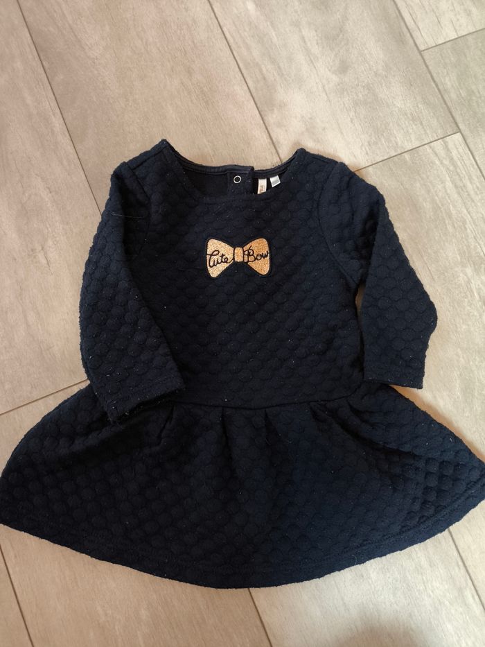 Robe hiver bleue