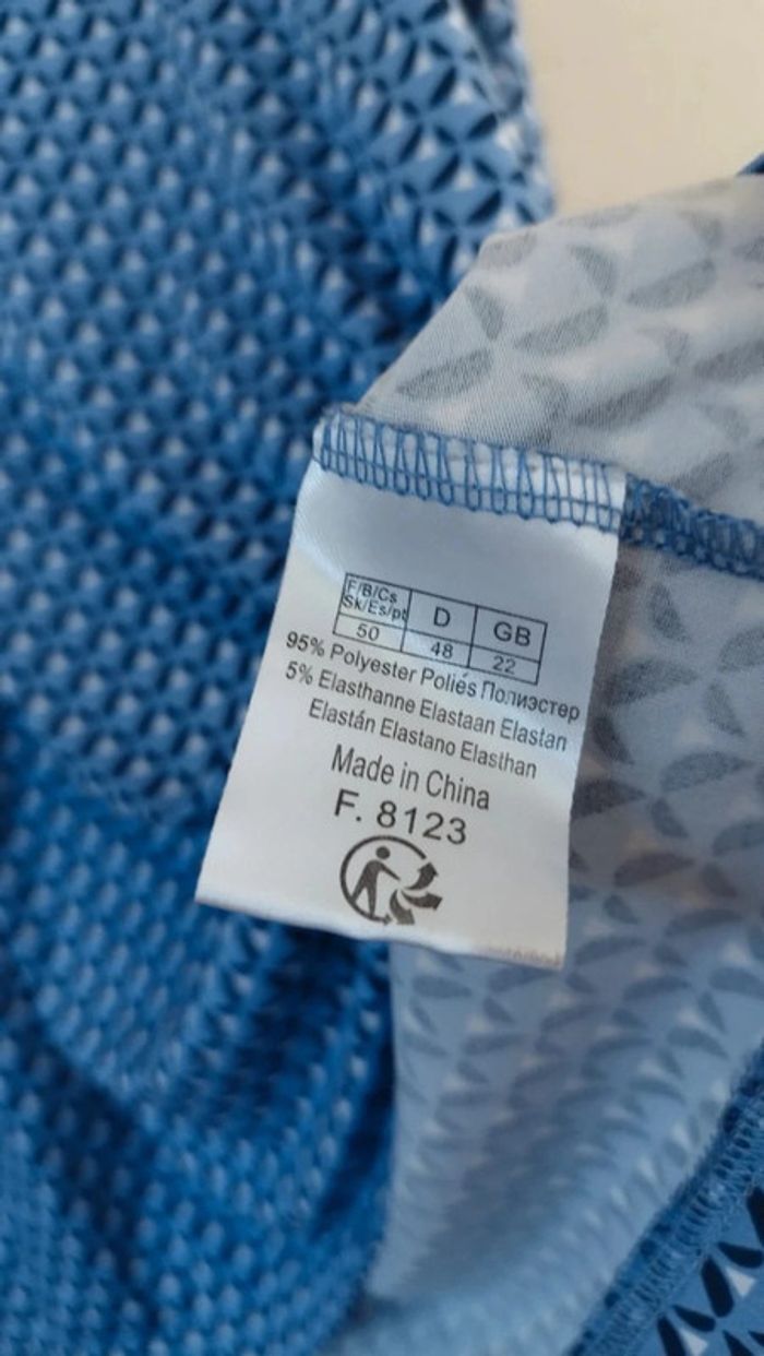 Tunique bleue - Blancheporte - taille 50 - photo numéro 5