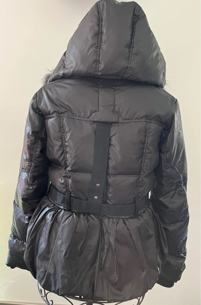 Manteau doudoune noir La fée Maraboutée taille 38 - photo numéro 2