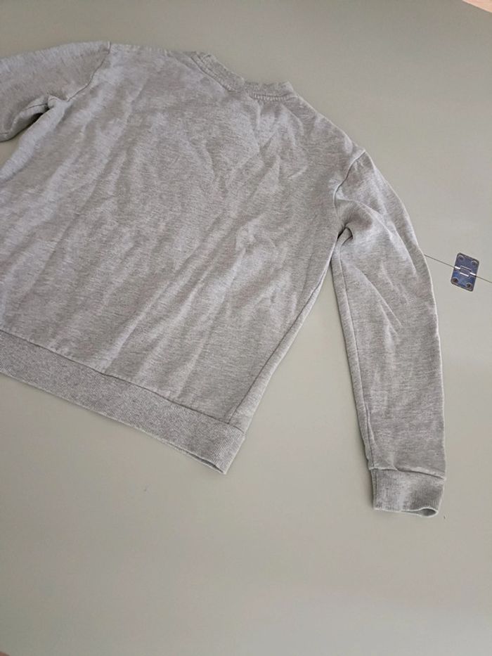 Pull Disney Mickey paillettes gris/noir taille xs - photo numéro 6
