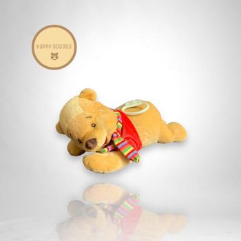 Peluche Winnie l'ourson musical allongé Disney M30
