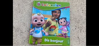 Livre coco melon Dis bonjour