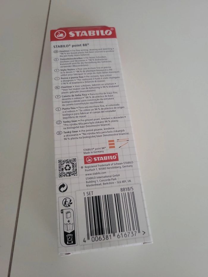 Stabilo point 88 - photo numéro 3