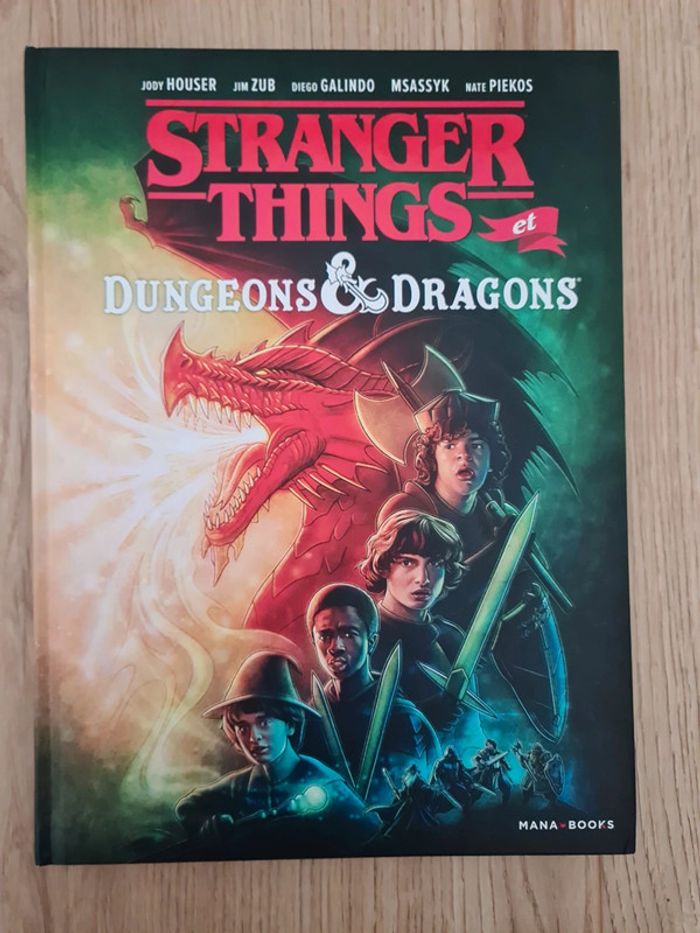 BD Stranger things et Dungeons & Dragons