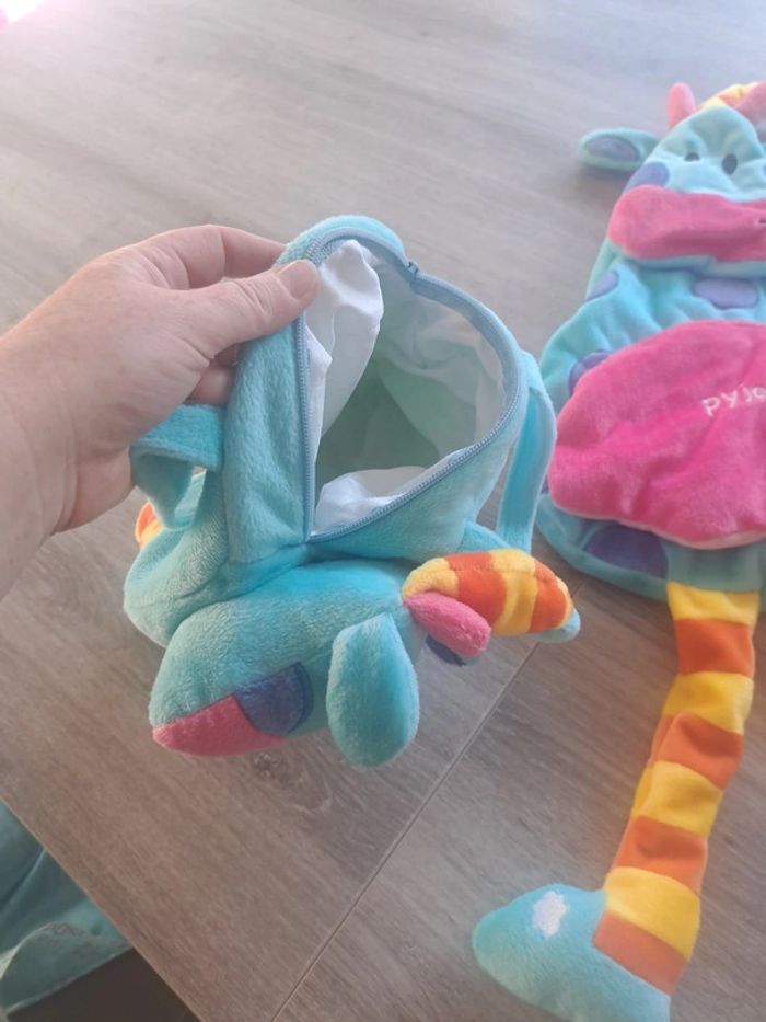 Sac a pyjama + sac a main enfant - photo numéro 3