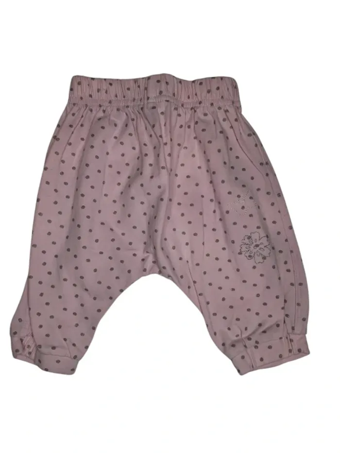Pantacourt rose pomme framboise taille 3 mois
