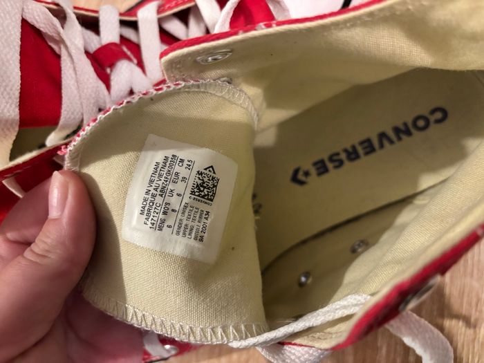 Converse Chuck Taylor All Star montantes – Rouge classique – Taille 39 - photo numéro 2