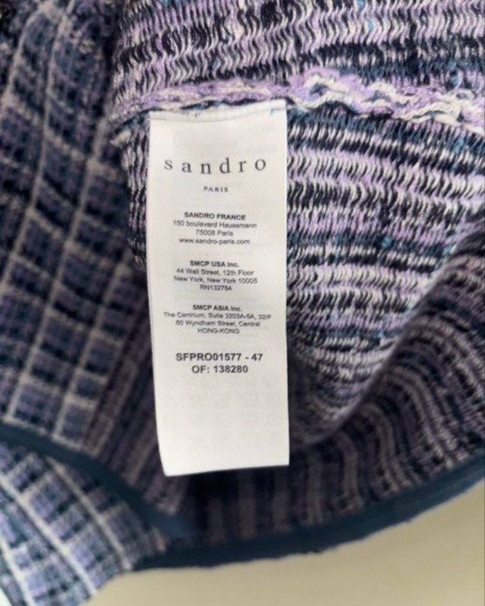 ROBE SANDRO BELLE FINITIONS PRIX MAGASIN 295€ - photo numéro 5