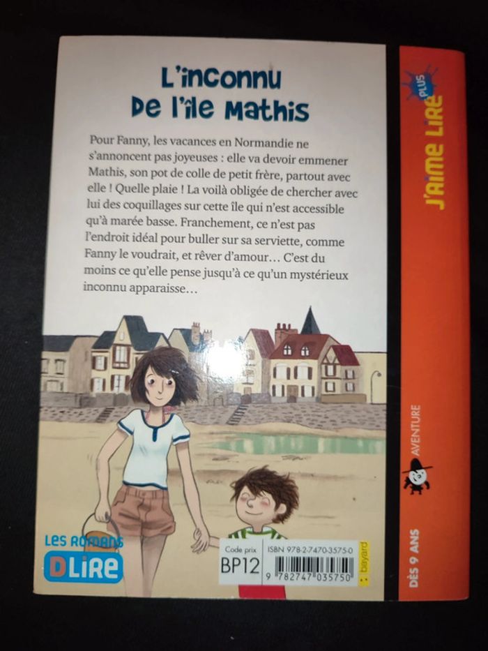 Livre l'inconnu de L'île Mathis - photo numéro 2