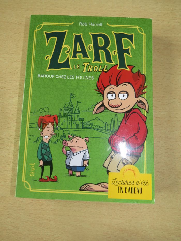 livre "Zarf le troll" tome 1