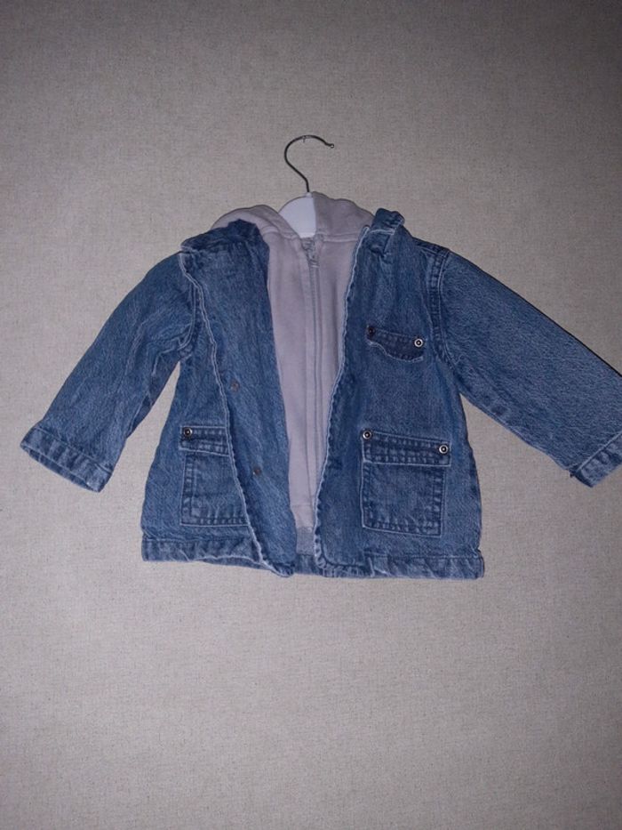 Veste en jean 1 an