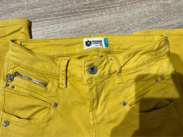 Jean slim cropped Alexa New Magic Color Freeman T.Porter XS - photo numéro 3