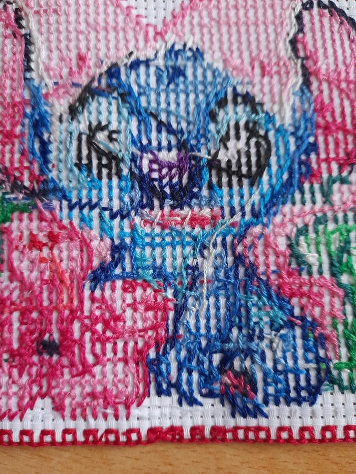 Broderie Stitch fleurs - photo numéro 6