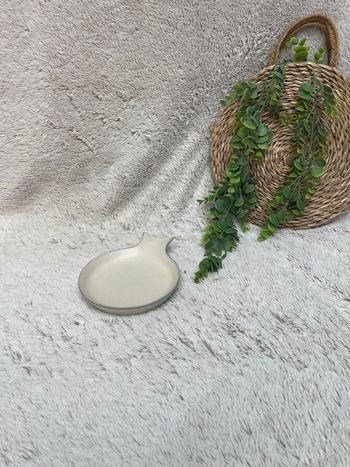Repose cuillère en céramique crème - Zara Home