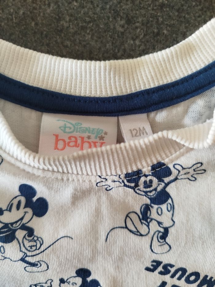 T-shirt Mickey 12 mois - photo numéro 3