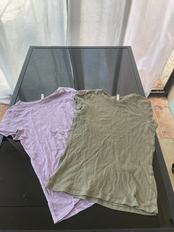 Lots de deux T-shirts H&M en taille XS