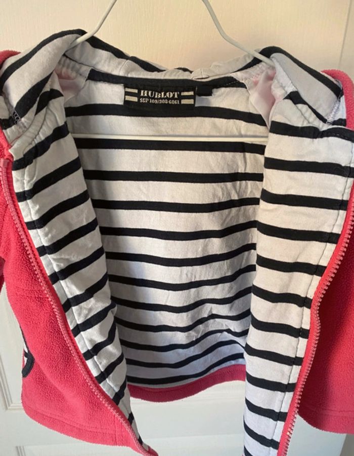 Polaire rose hublot 18/24mois - photo numéro 9