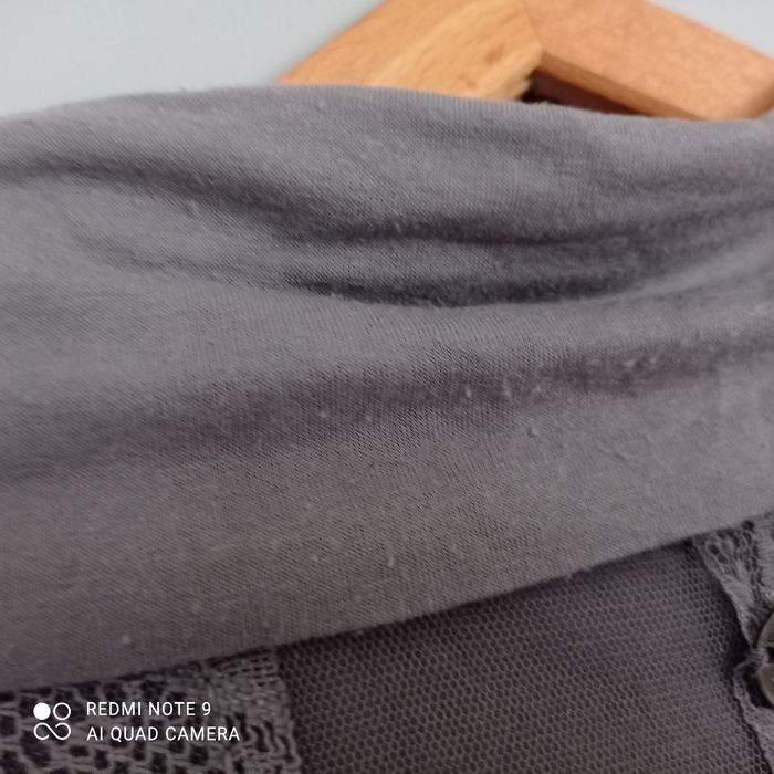 Robe grise dentelle t38 - photo numéro 10