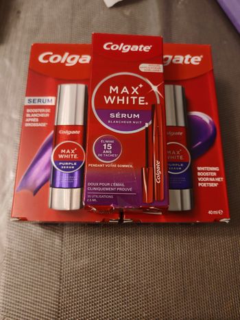 Max  white 3  serums blancheur neuf