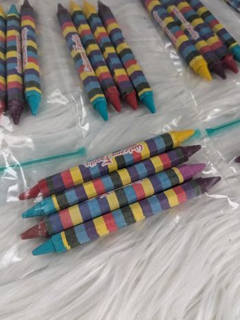crayons cire double tête