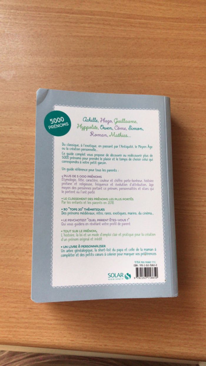 Guide des prénoms garçons - photo numéro 2