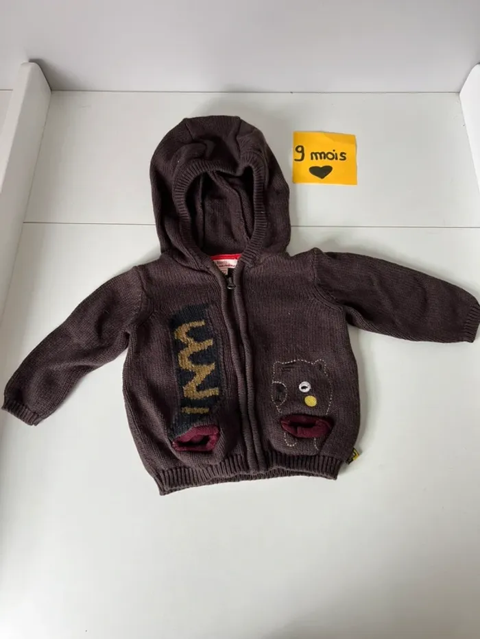 Gilet 9 mois « Du pareil au même » - photo numéro 2