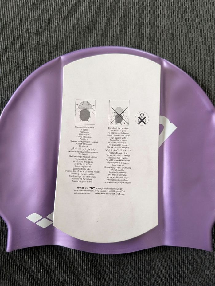 Bonnet de bain natation - photo numéro 3