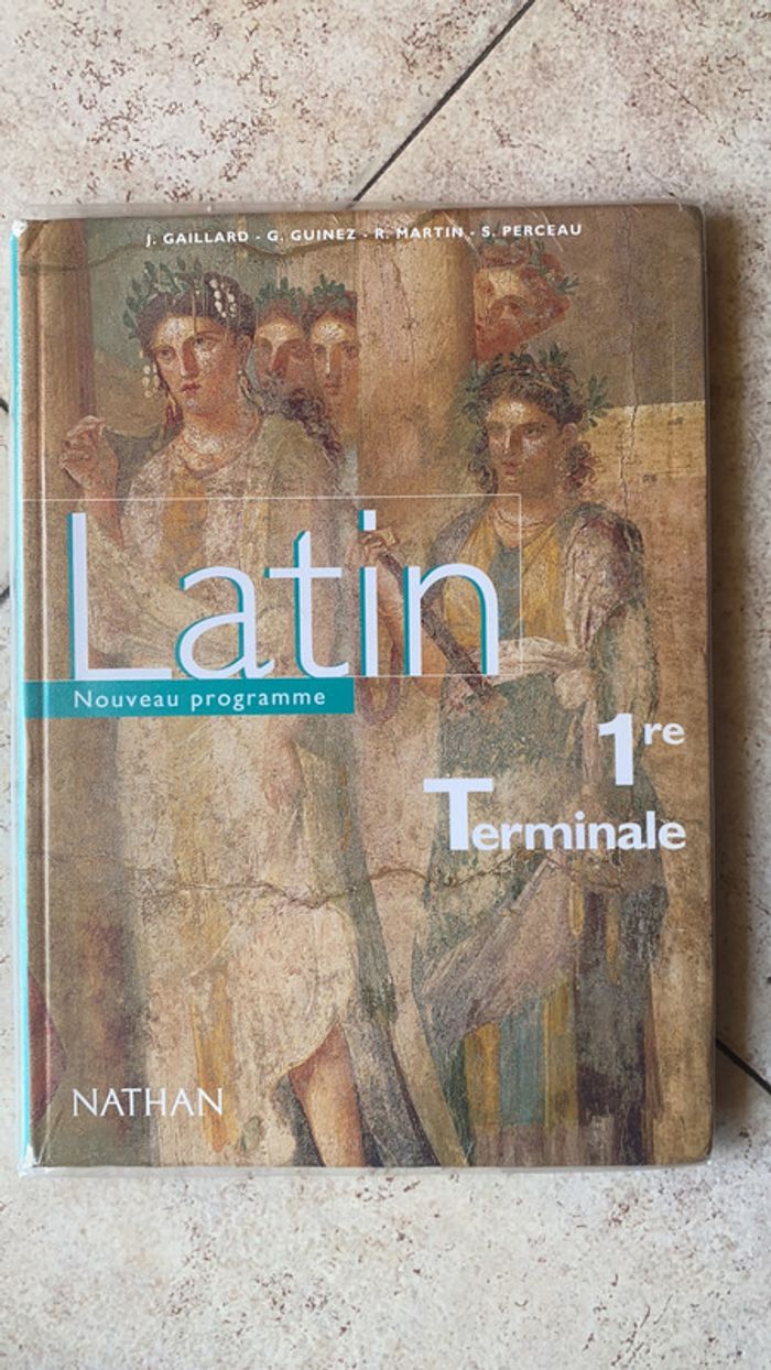 manuel latin 1e/terminale Nathan