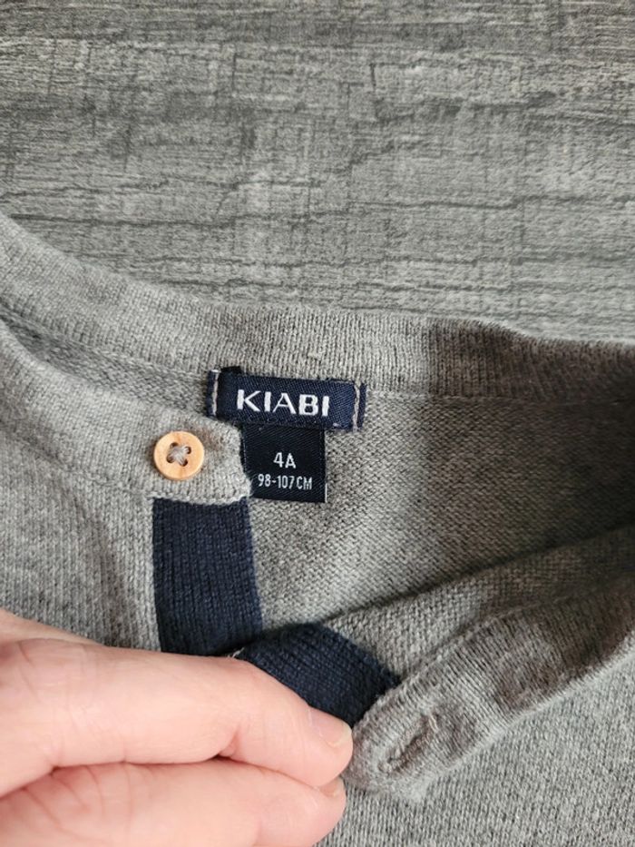 Pull gris - photo numéro 2