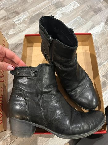 Bottines cuir khrio