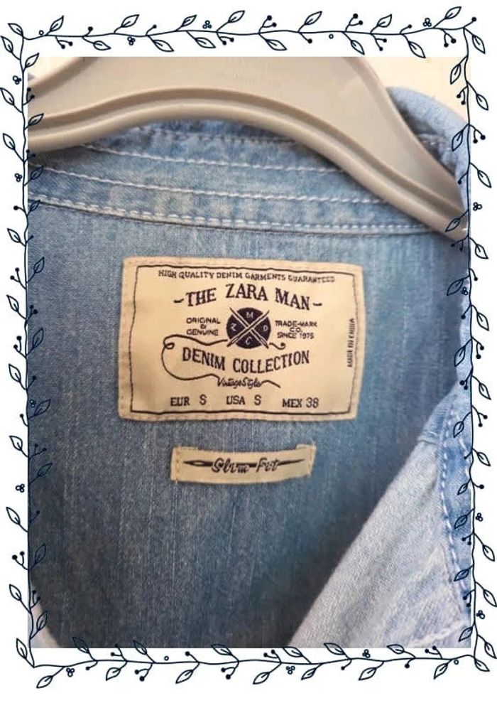 Chemise en jean slim fit - photo numéro 3