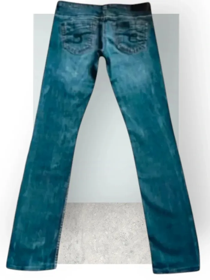 Jean TimeZone,coupe droite ,taille basse ,texture extensible - photo numéro 8