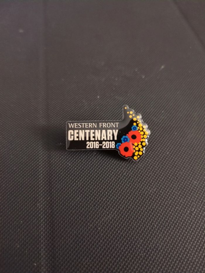 Pin's centenaire ww1 Somme Western Front
