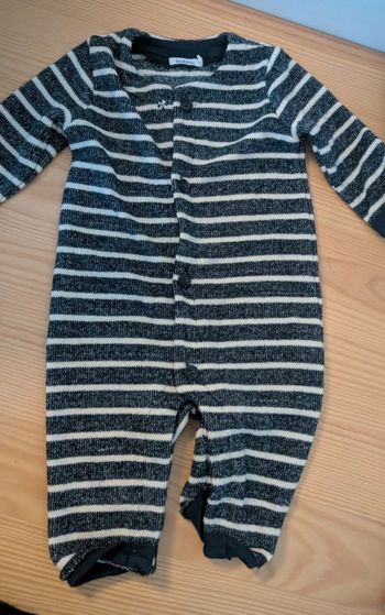 Pyjama 3 mois rayé bout'chou