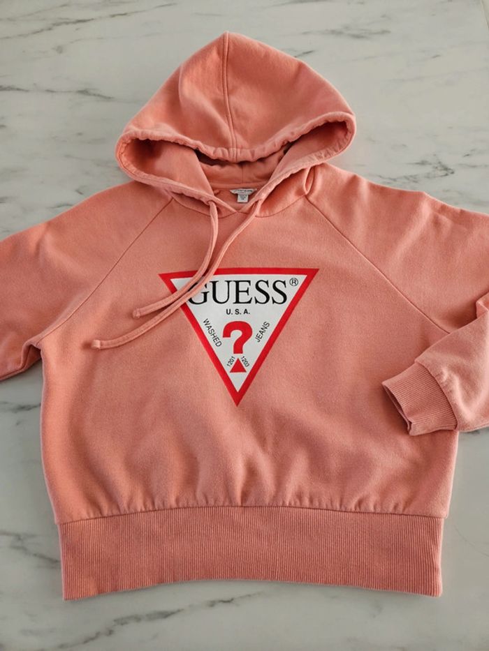 Guess sweat à capuche taille XS - photo numéro 10
