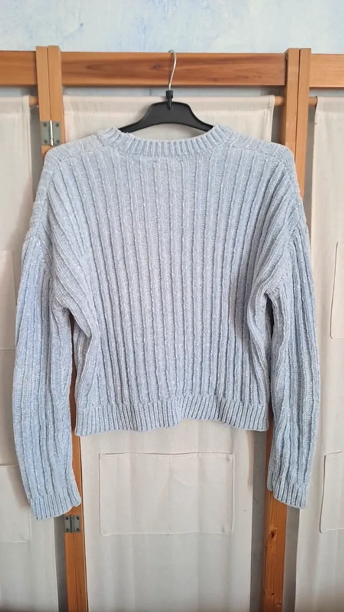 Pull tendance / Pull côtelé/ Pull velours/ Pull maille chenille - photo numéro 2